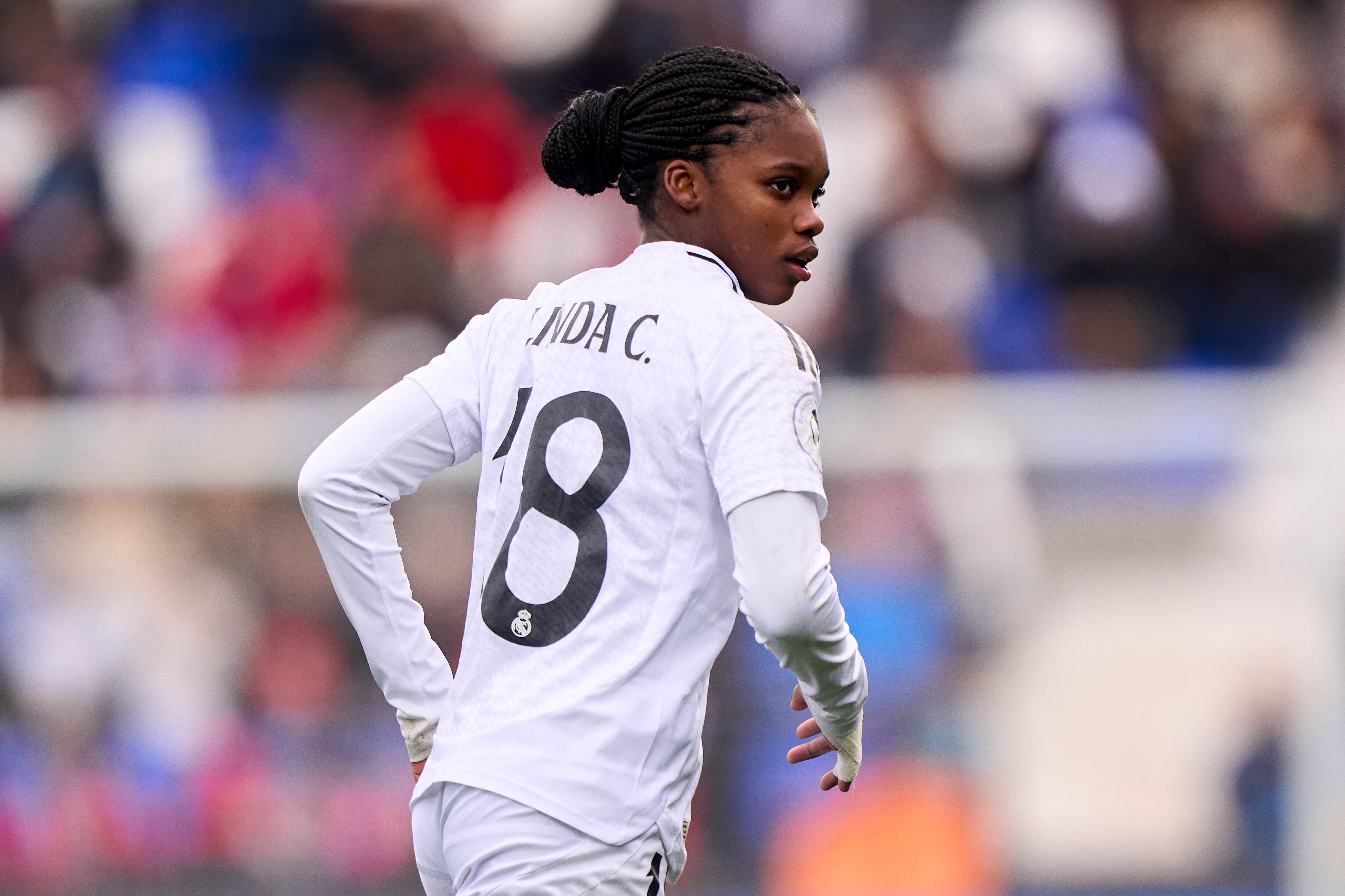 Linda Caicedo con Real Madrid CF /Getty Images