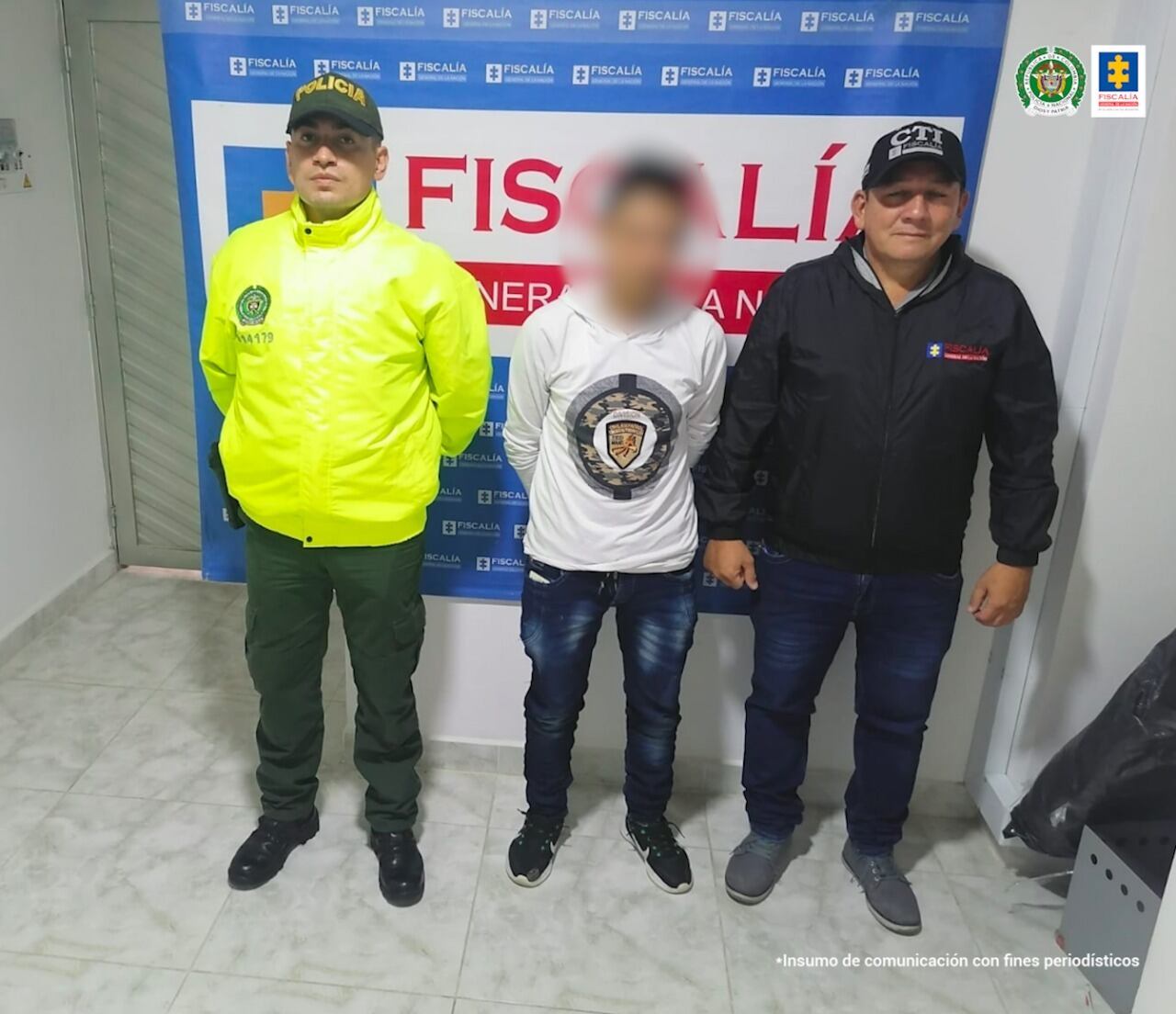 Los señalados se les imputó el delito de acto sexual violento agravado.