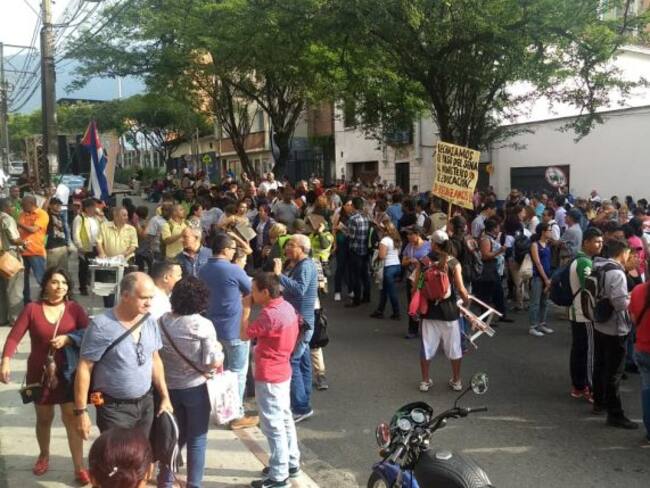 En Medellín también se manifestaron contra el IVA