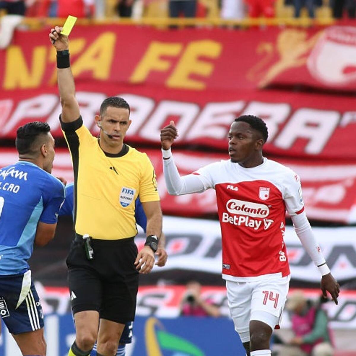 Habrían tomado drástica decisión con Carlos Ortega, árbitro del clásico Santa Fe-Millonarios
