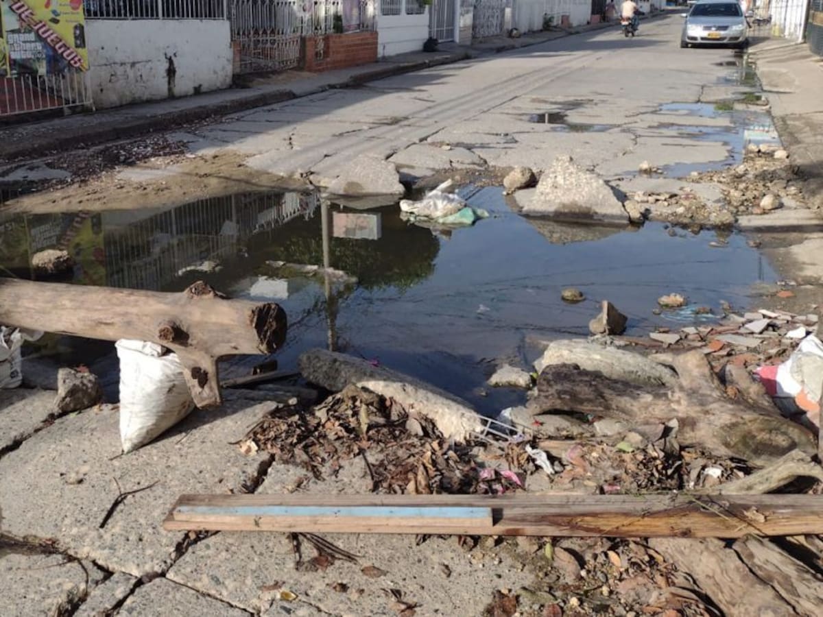 El 'cráter' de Las Gaviotas ahora es un criadero de mosquitos