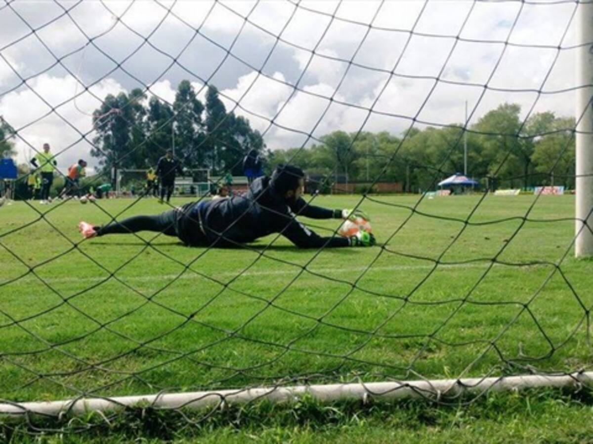 Camilo Vargas regresa al Campín vistiendo la camiseta de Atlético Nacional