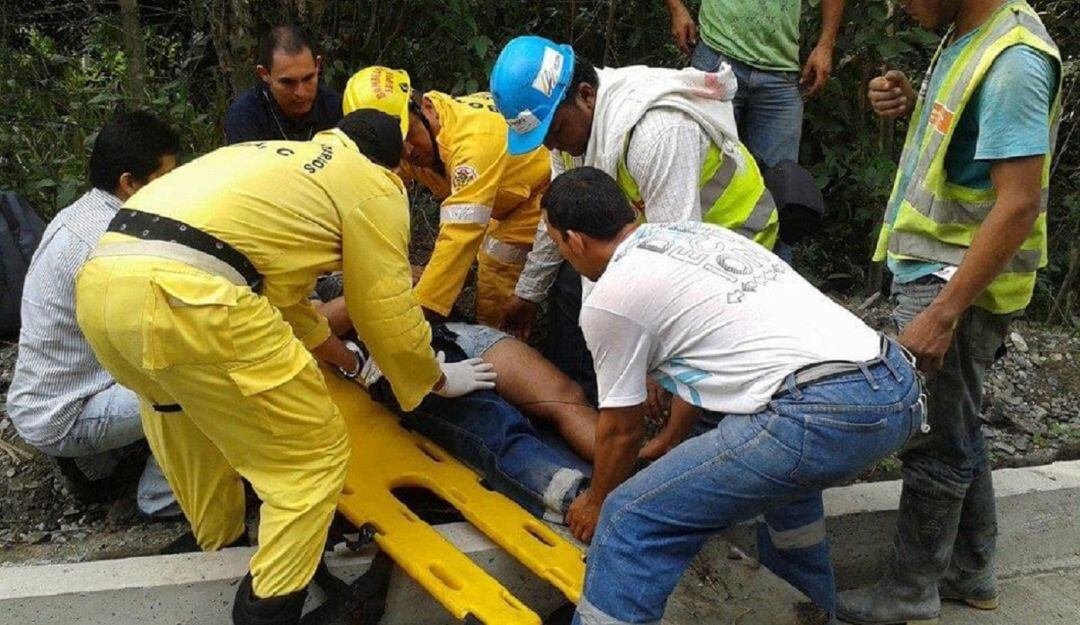 Foto: Archivo, tomada del Facebook de Bomberos Supía, Caldas.