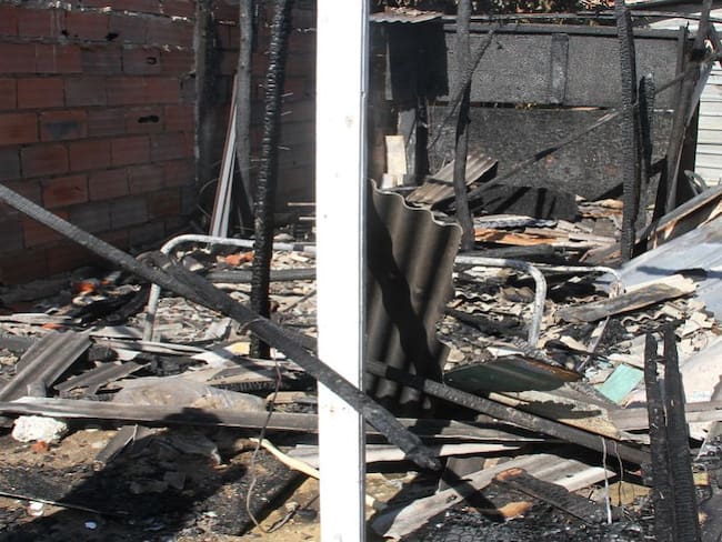 Tragedia en un barrio de Montería: niño muere en un incendio