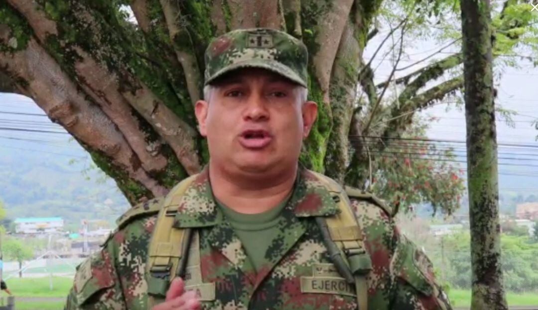 Coronel José Antonio Correa Méndez, comandante de la Octava Brigada 