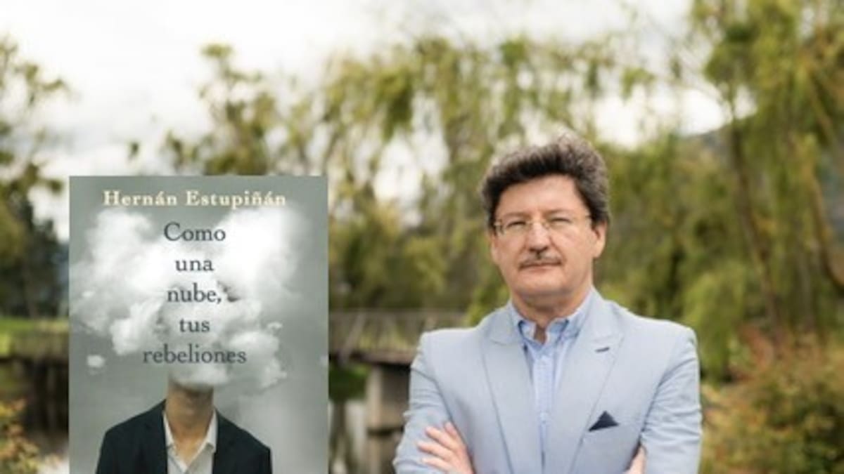 Hernán Estupiñán habla de su novela Como una nube, tus rebeliones"