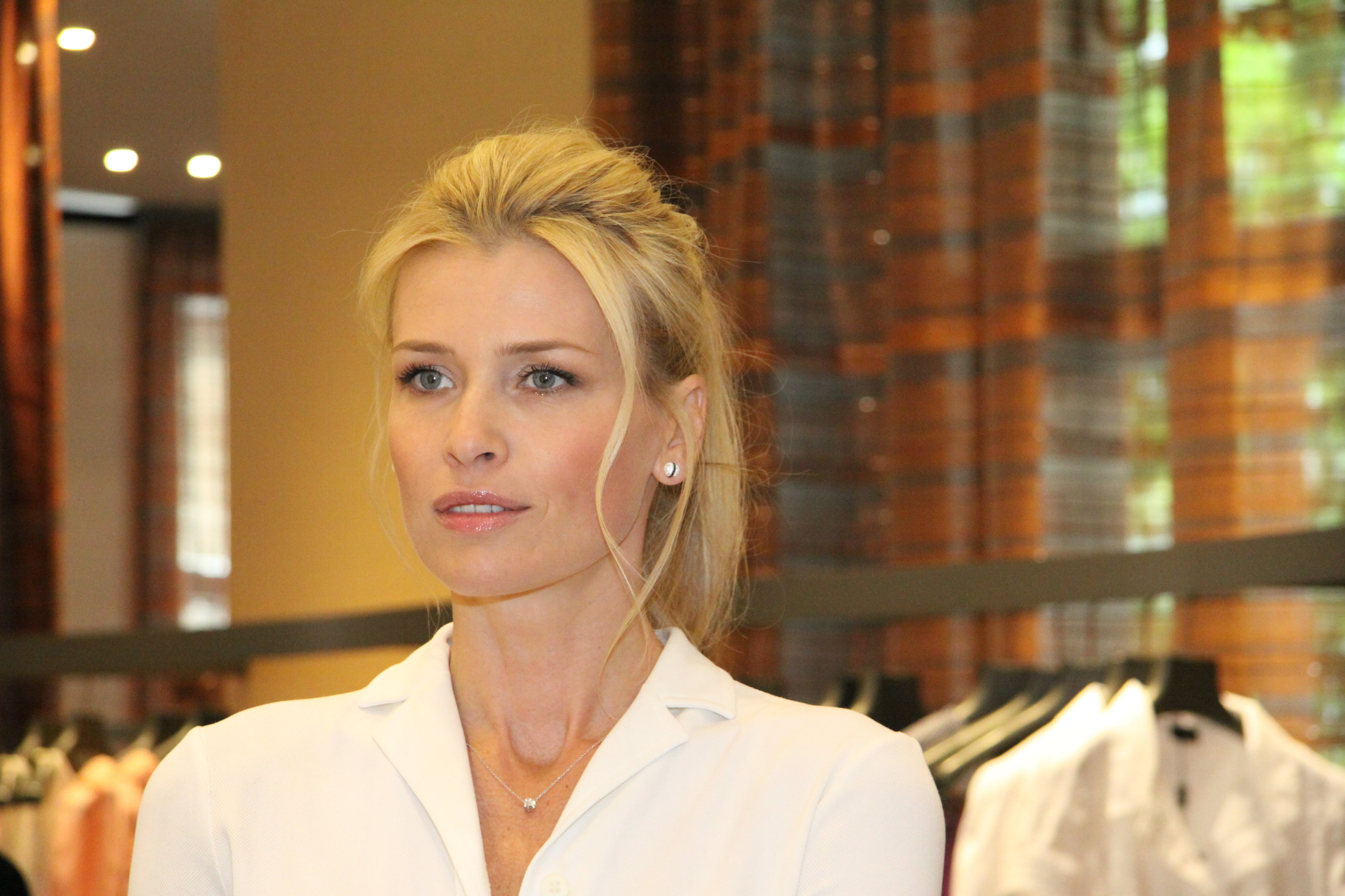 PRAGUE, CZECH REPUBLIC - MAY 05:  Daniela Pestova attends the Fendi 'Fatto a Mano for the Future' presentation on May 5, 2011 in Prague, Czech Republic. (Photo by Renato Marzini/Getty Images)