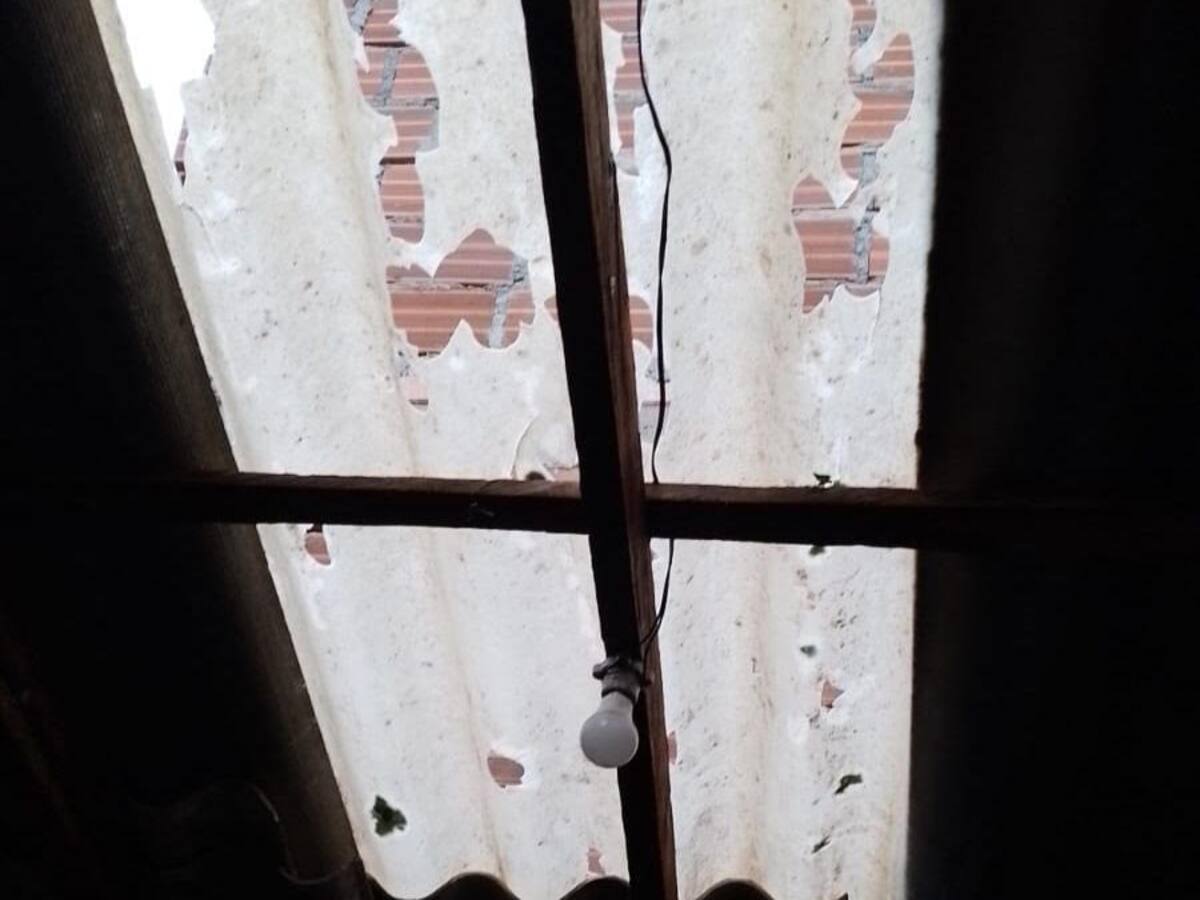 Nueve viviendas destechadas dejó una granizada en el corregimiento San Antonio de Prado
