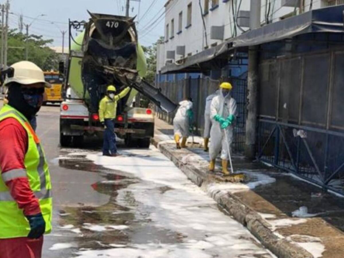 Adecúan patio en cárcel Modelo de Barranquilla para infectados de COVID-19