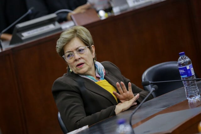 Gloria Inés Ramírez, ministra de Trabajo. Foto: (Colprensa-Mariano Vimos)