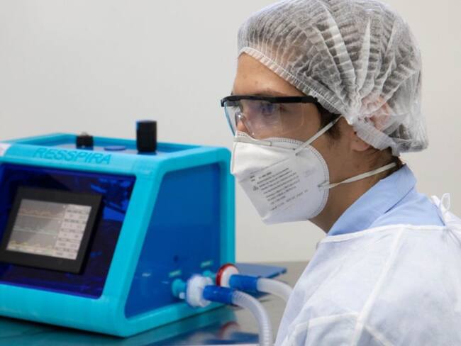Ventilador médico santandereano entró en última fase de prueba