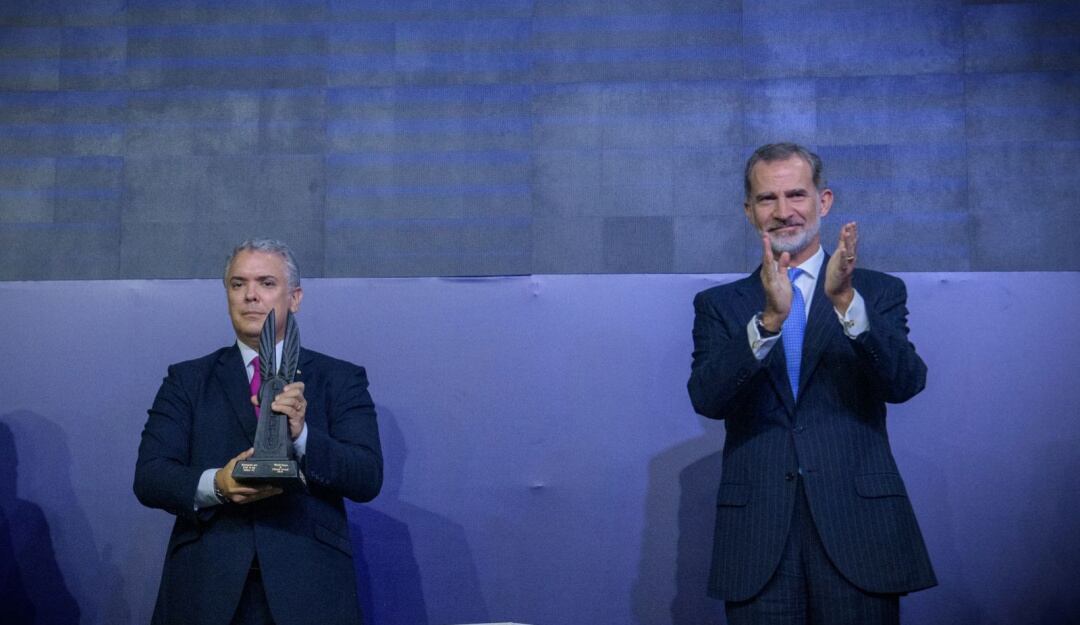 Premio otorgado a Colombia. Cortesía: @IvanDuque 