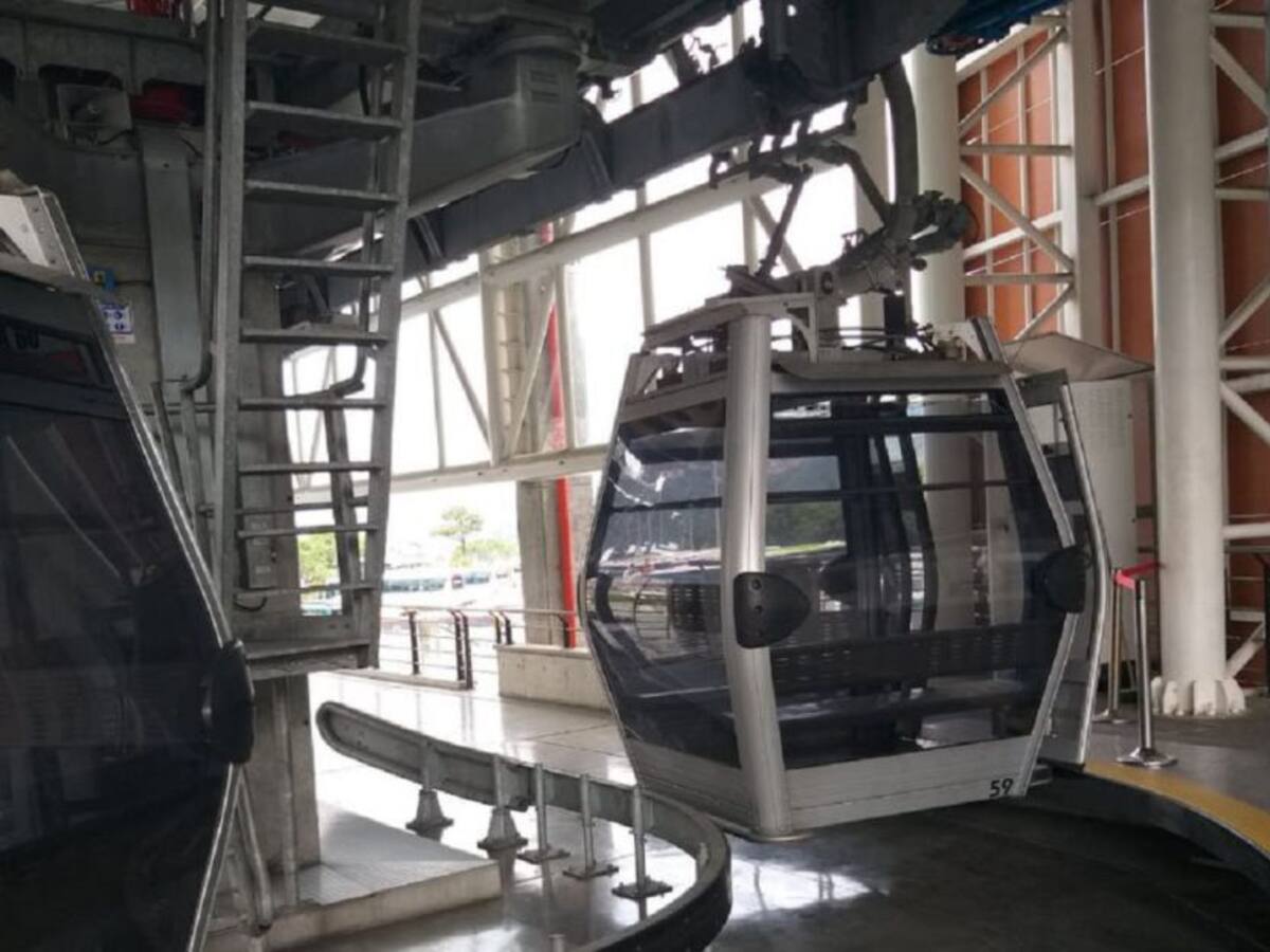 Cable Aéreo reanudó operaciones tras haber sufrido una descarga eléctrica