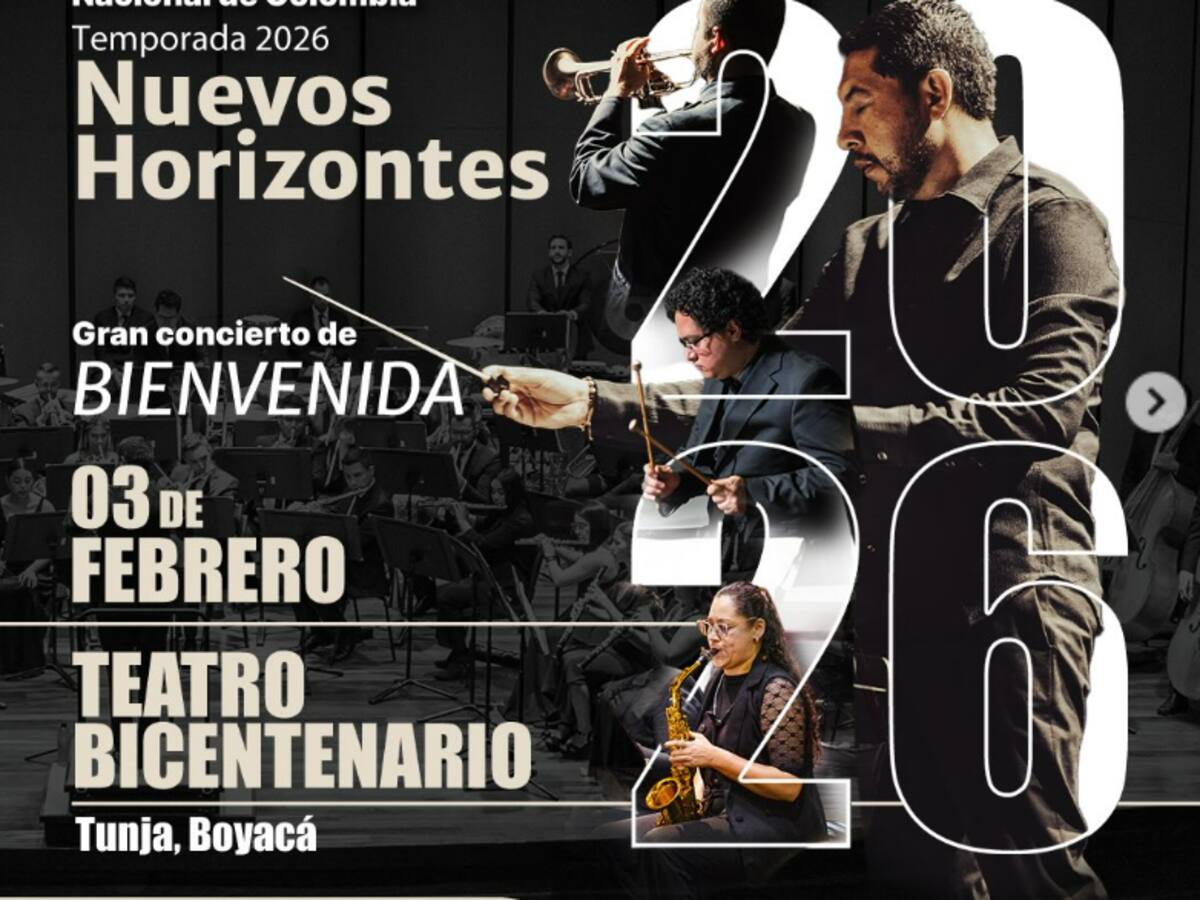 La Banda Sinfónica Nacional abre temporada en Tunja