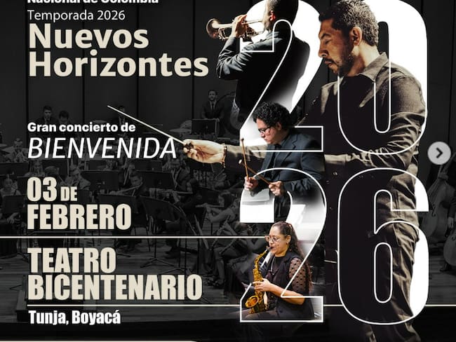 La Banda Sinfónica Nacional abre temporada en Tunja