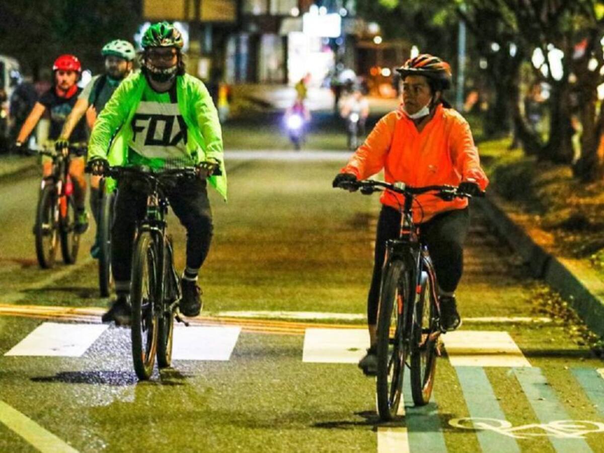 Vuelve la Ciclovida Nocturna a Manizales