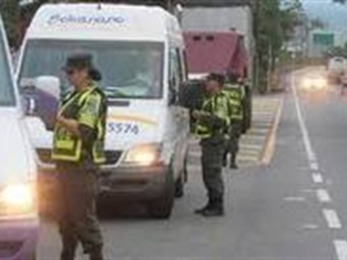 Policía de Tránsito intervendrá las avenidas de Bogotá la próxima semana