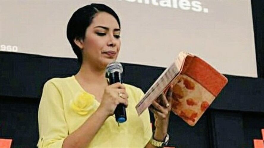 Diputada Ángela Hernández. Foto: Twitter @AngelaDiputada