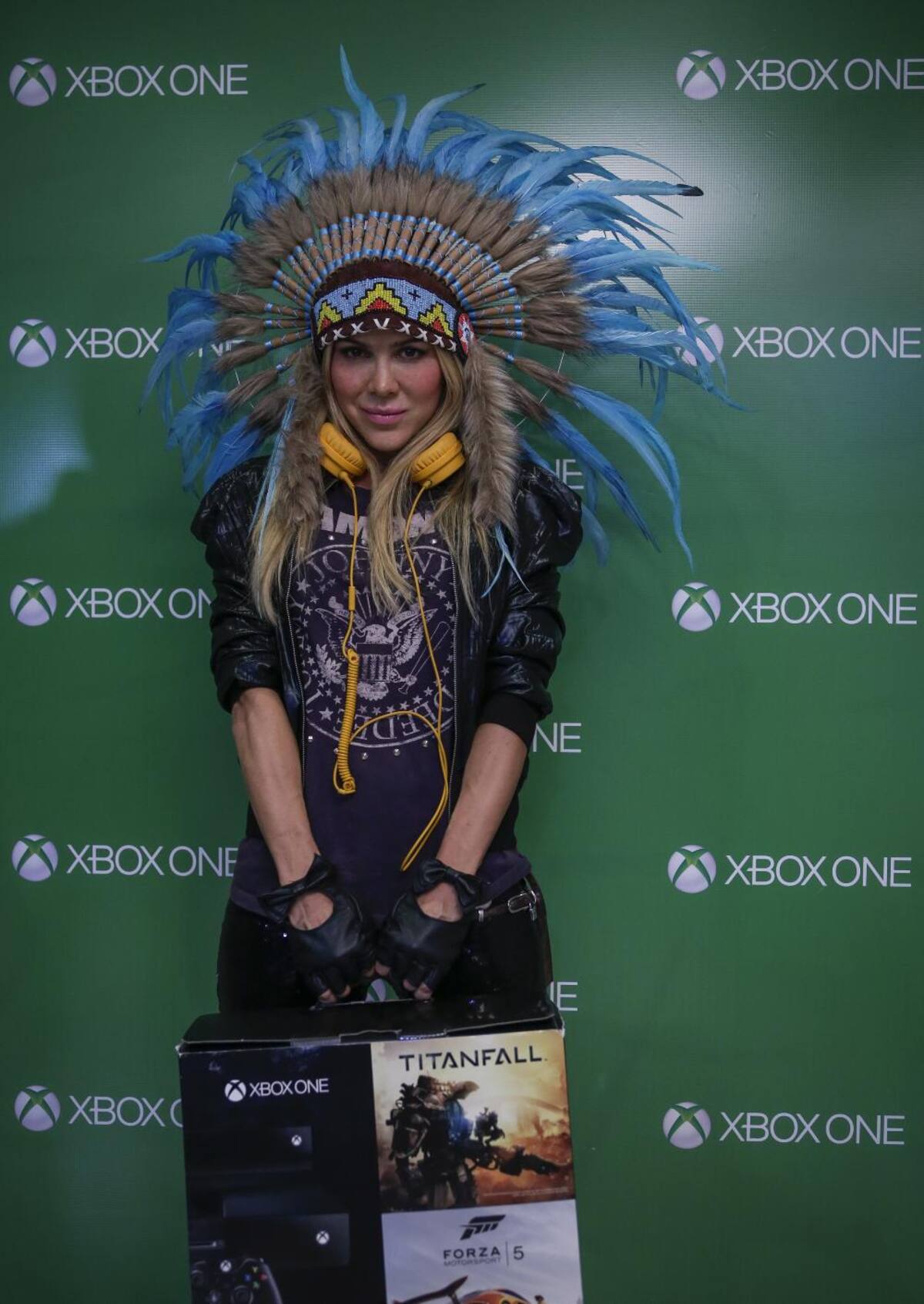 Natalia París asistió al evento.
