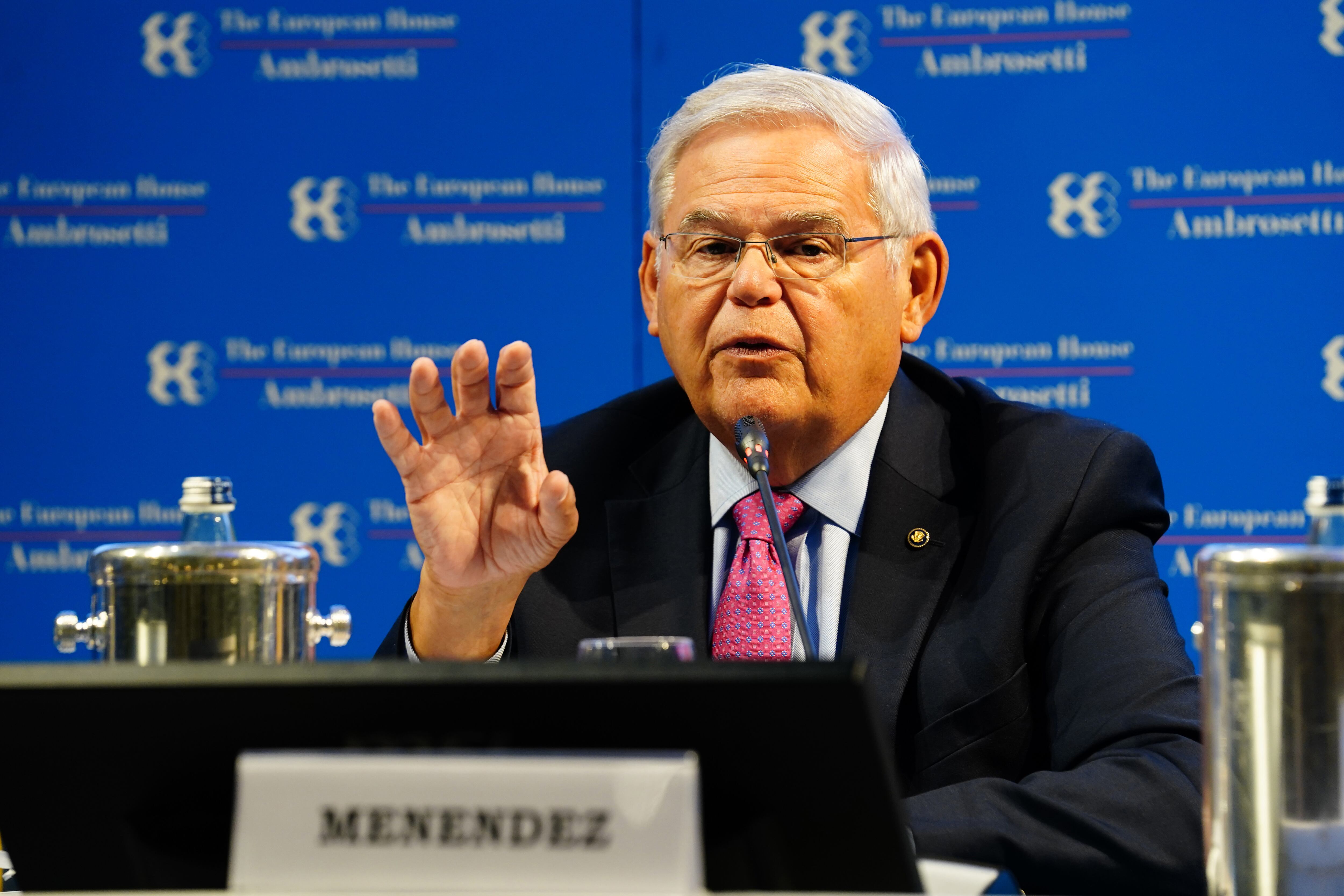 Bob Menendez. (Photo by Pier Marco Tacca/Getty Images)