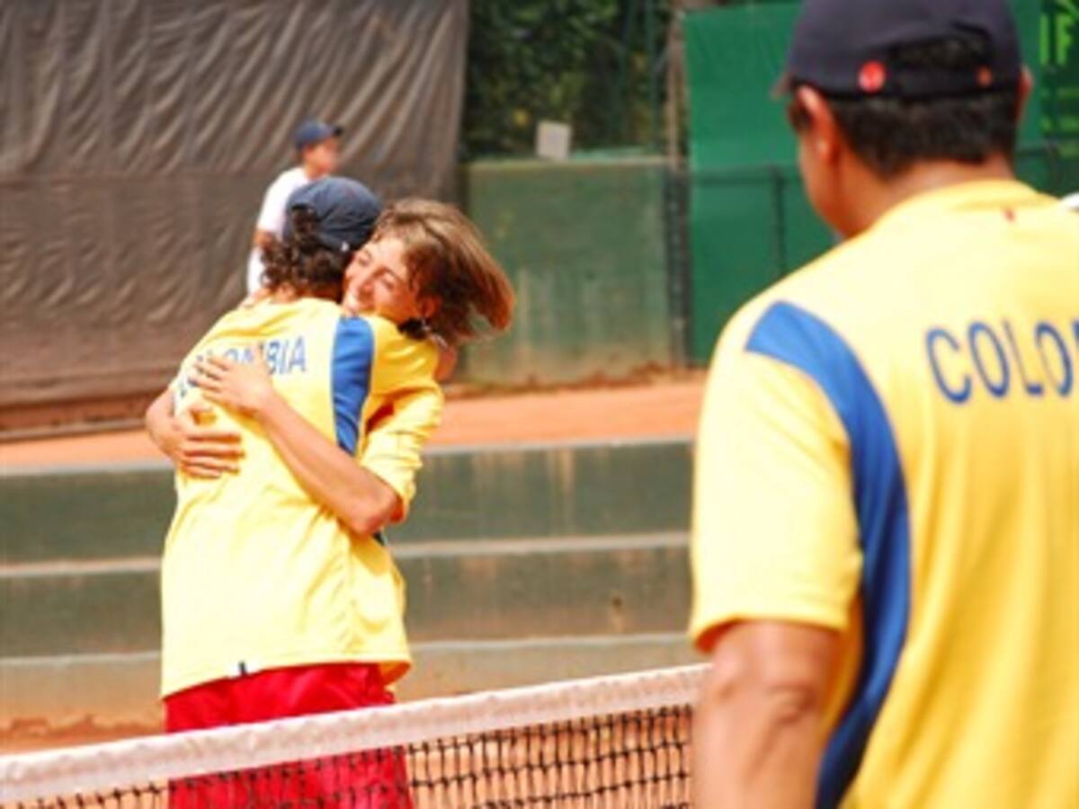 Colombia campeón femenino de Tenis Sudamericano sub 14 en Medellín