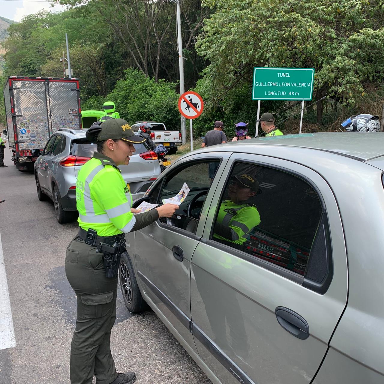 Operativos de control en las vías del Tolima