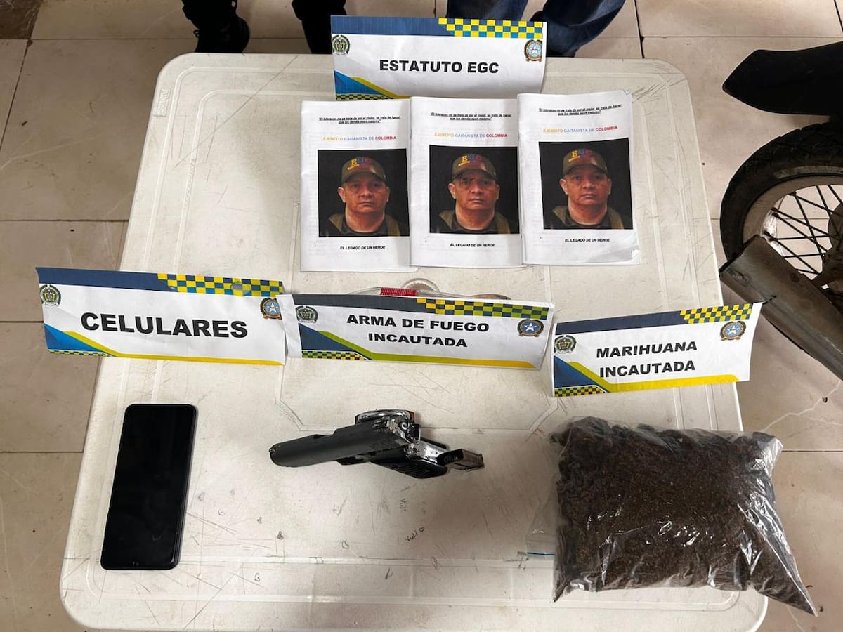Capturan a alias “Piña”, sicario del Clan del Golfo implicado en homicidios en El Carmen de Bolívar