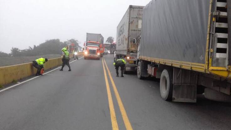 Dos muertos deja aparatoso accidente de tránsito en la vía la Línea en Tolima