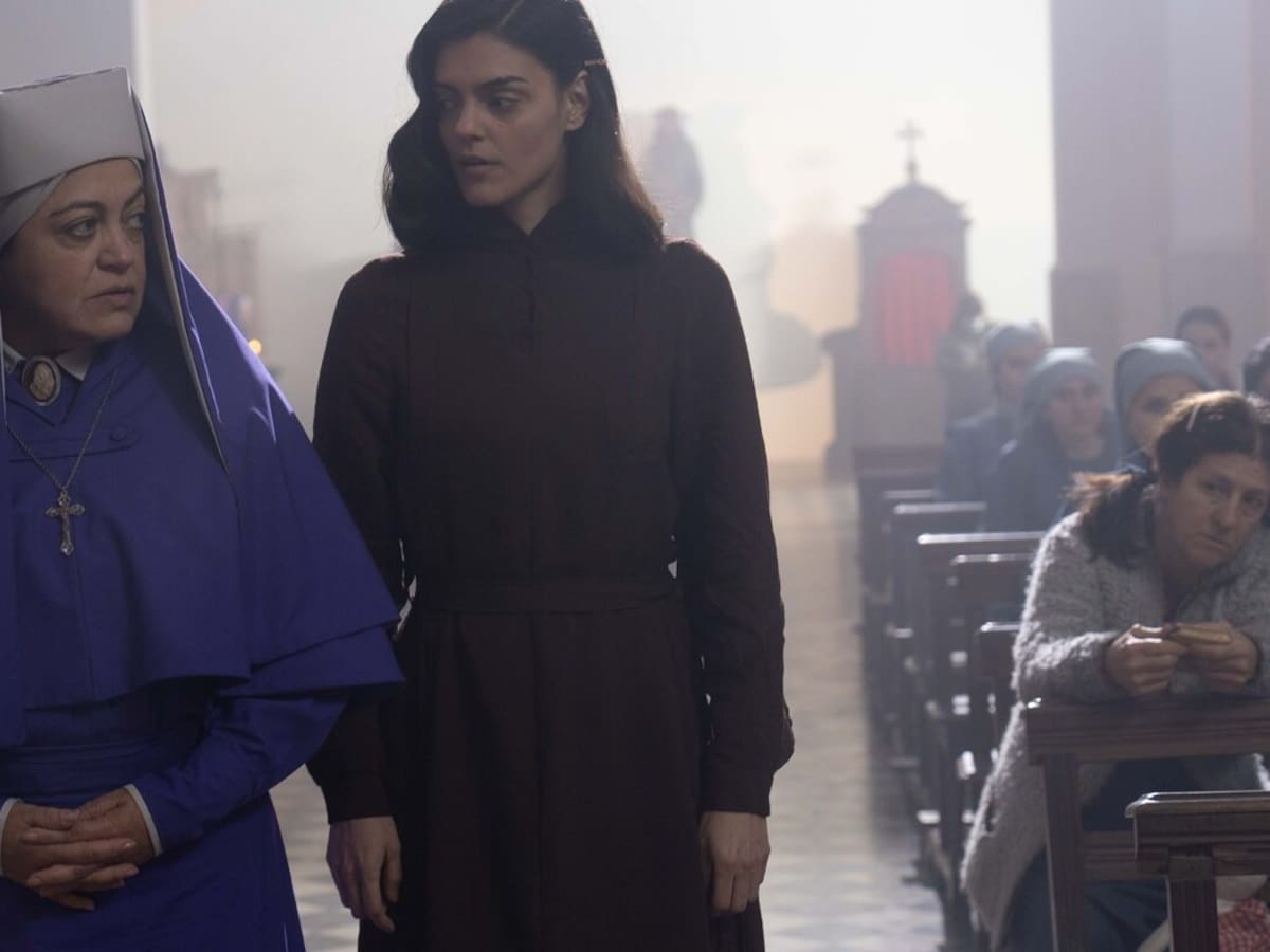 Marcela Benjumea en la película "Auxilio - ell poder del pecado"