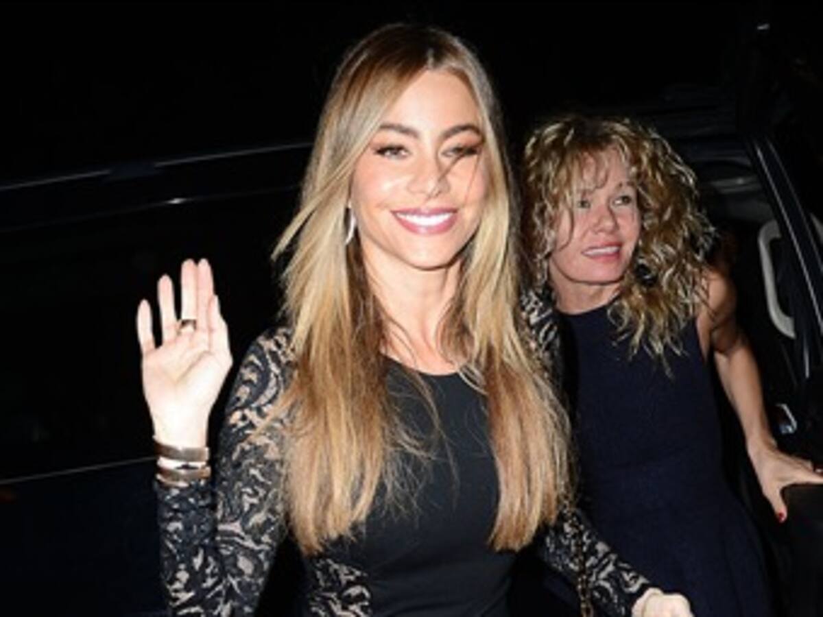 Sofía Vergara deja que su hijo cocine para ella