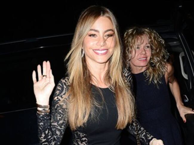 Sofía Vergara deja que su hijo cocine para ella