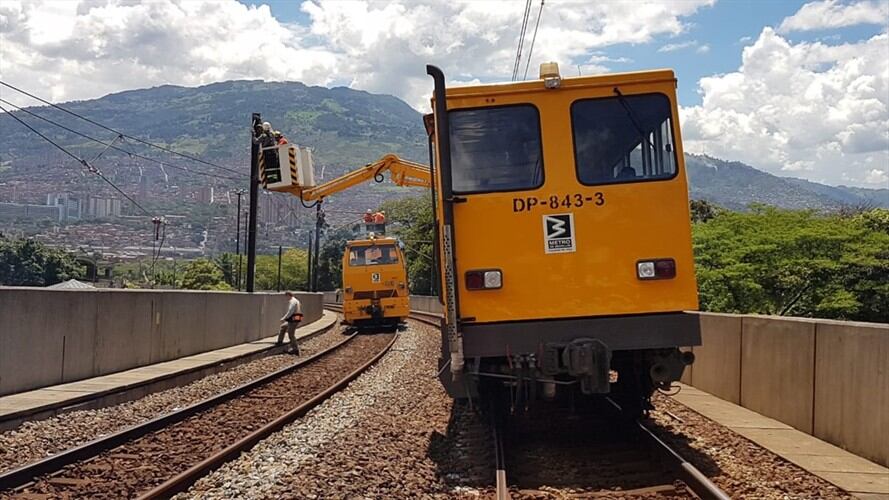 Metro de Medellín repotenciará 42 trenes para evitar afectaciones al servicio comercial. Foto: Cortesía metro de Medellín