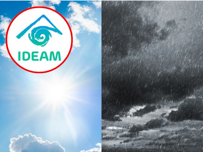 Último reporte del IDEAM: regiones en las que lloverá y hará sol durante 21, 22, 23 y 24 de julio