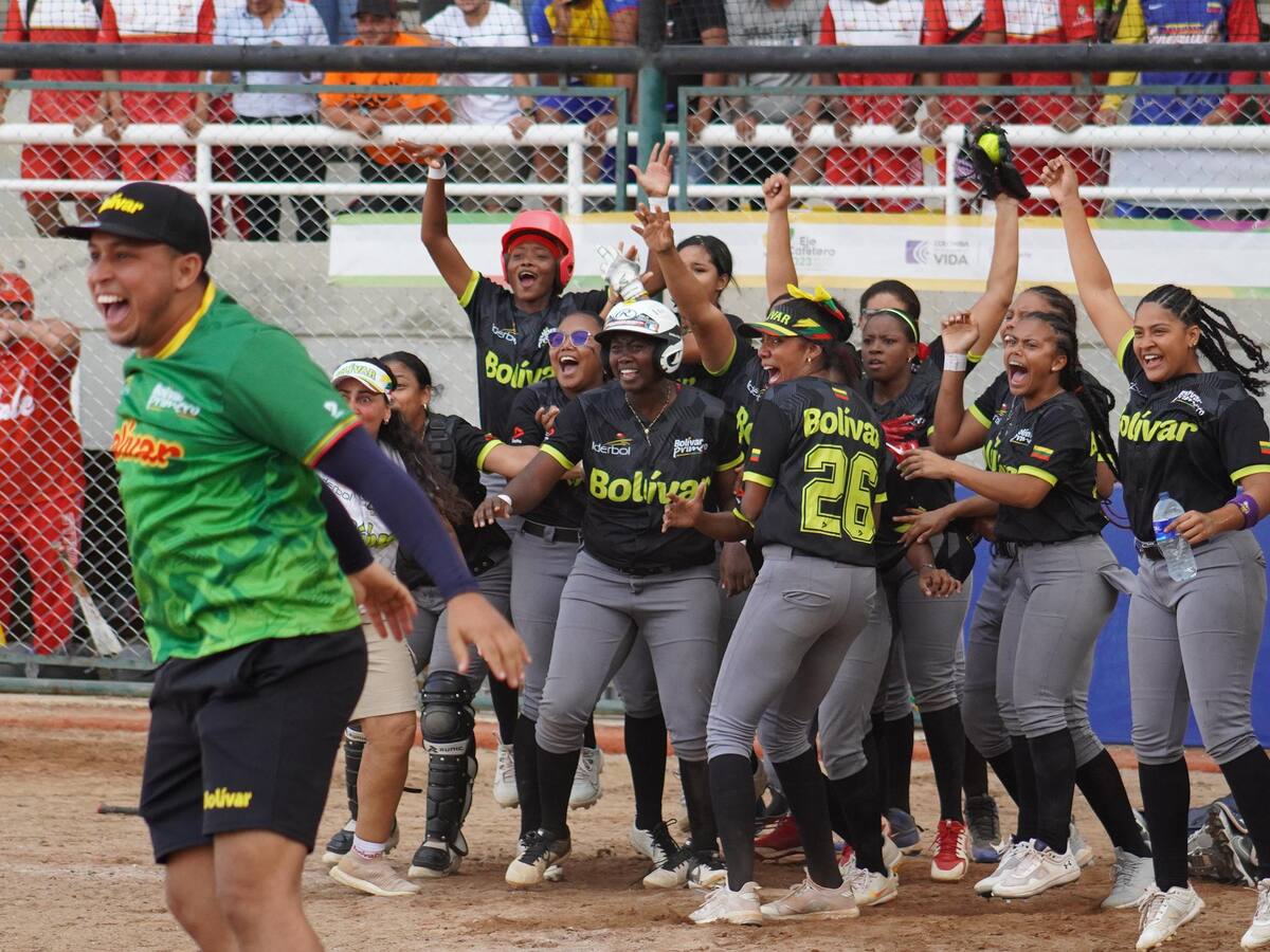 Juegos Nacionales 2023: Bolívar ganó medalla de oro en sóftbol femenino
