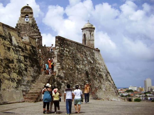 En Cartagena de Indias una semana de receso con pocos turistas