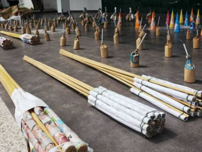 Intensifican operativos en contra de la pólvora en Pereira y Dosquebradas