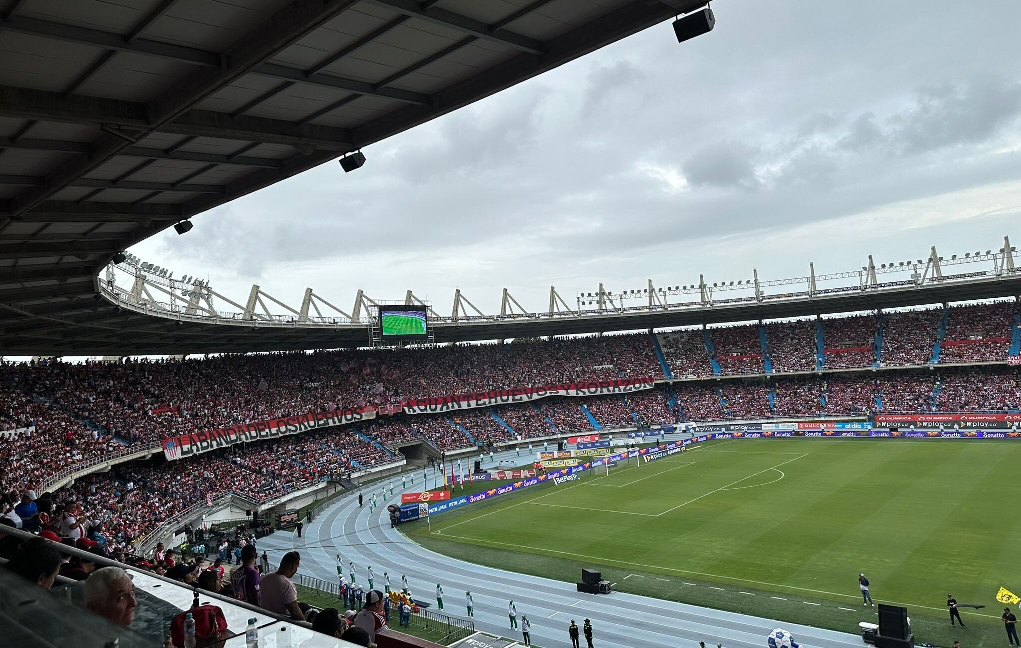 Estadio Metropolitano previo al partido de despedida de Sebastián Viera / Foto: Voces365 - Imagen de referencia