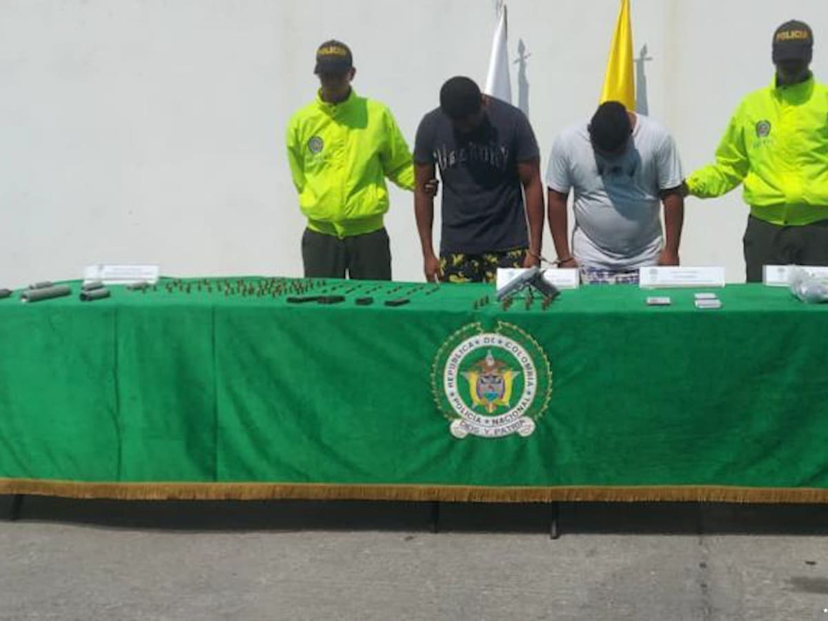 A la cárcel dos presuntos integrantes de banda dedicada al sicariato en Cartagena