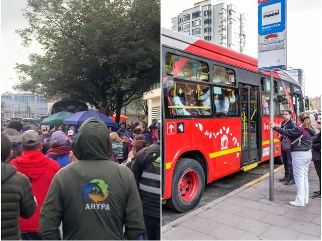 Bloqueos 15 de mayo, 2024. Imagen de referencia vía Getty Images