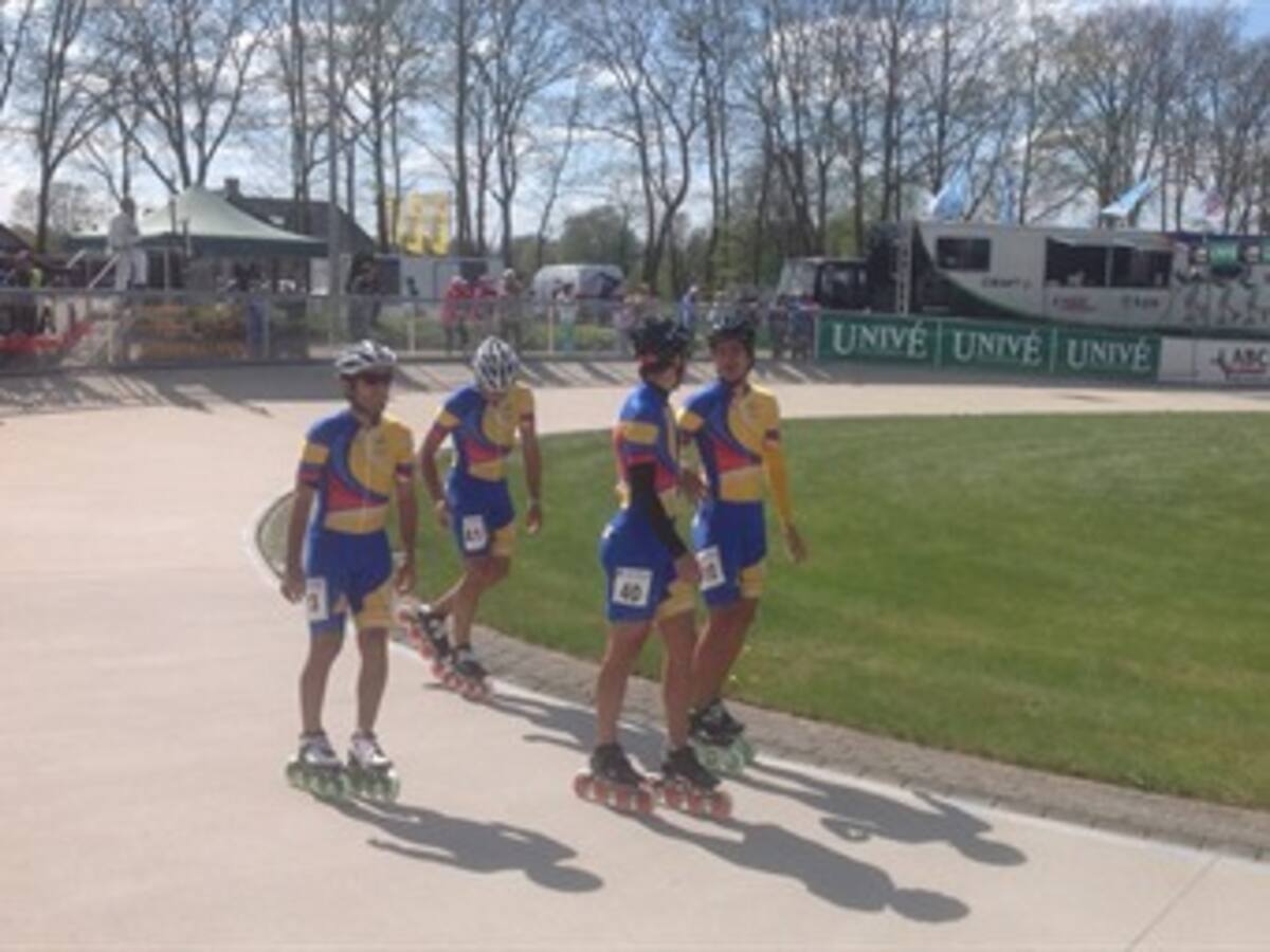 Colombia consigue 6 oros en su primera jornada en la Copa Europea de patinaje