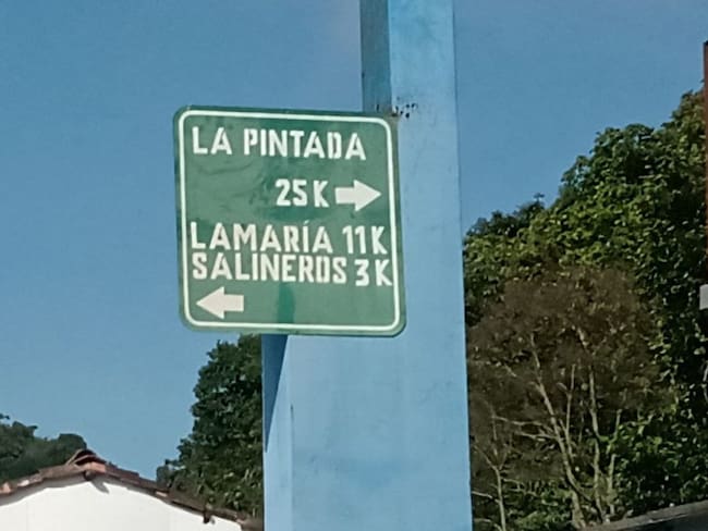 Vía Manizales - Medellín