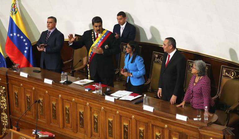 Juramento Nicolas Maduro 