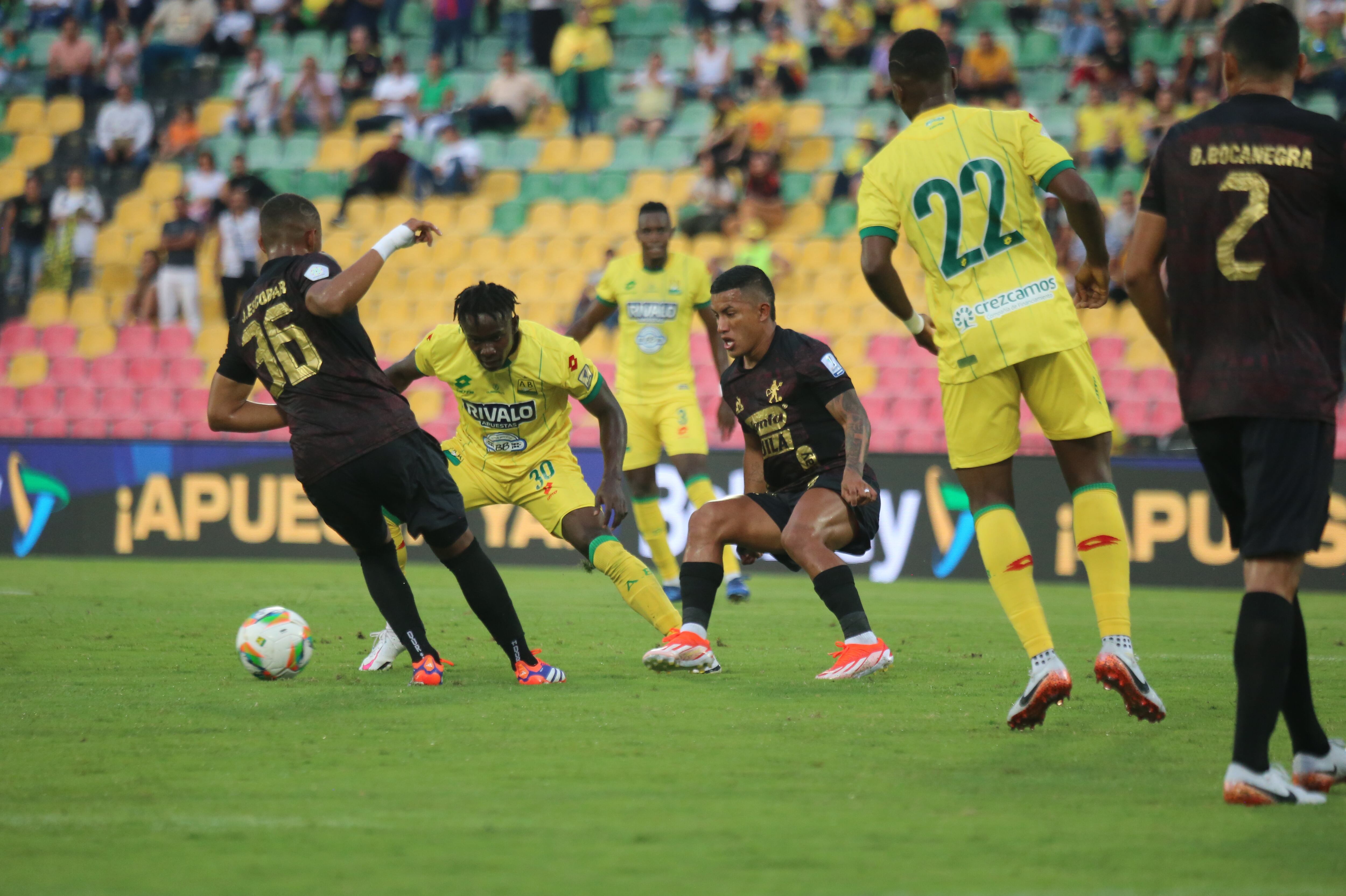 Bucaramanga Vs. América de Cali en la temporada 2024-II / Colprensa