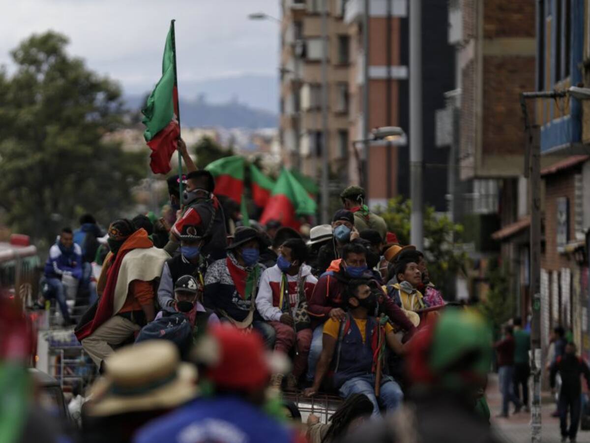 Minga indígena protesta HOY en Bogotá: Razones, puntos de movilización y más