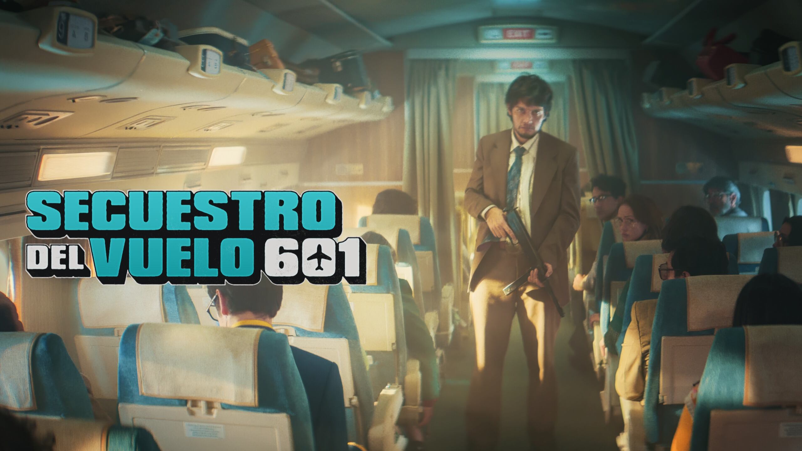 Póster de la serie 'Secuestro del vuelo 601'. / Foto: Twitter de la cuenta oficial de Netflix Latam