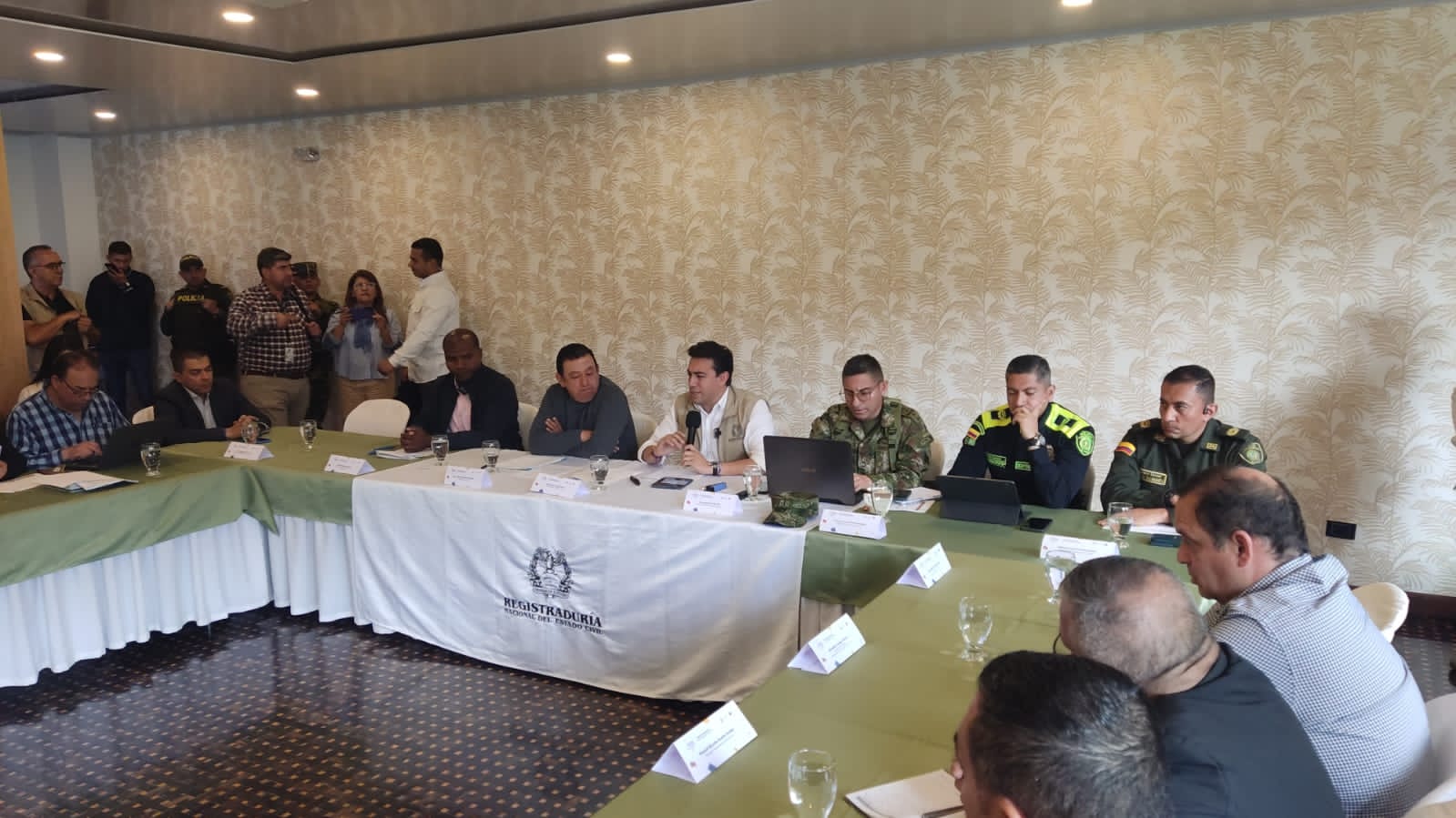 Comité de seguimiento electoral en Nariño- Foto: Gobernación