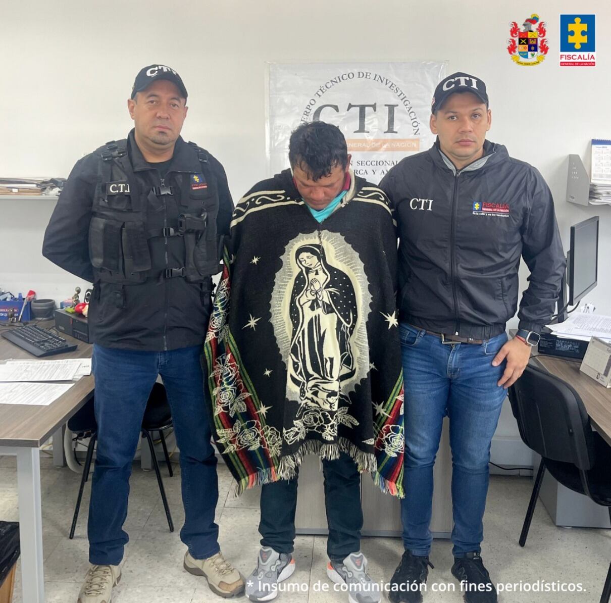 Rafael Ricardo Rodríguez, capturado en Facatativá, Cundinamarca