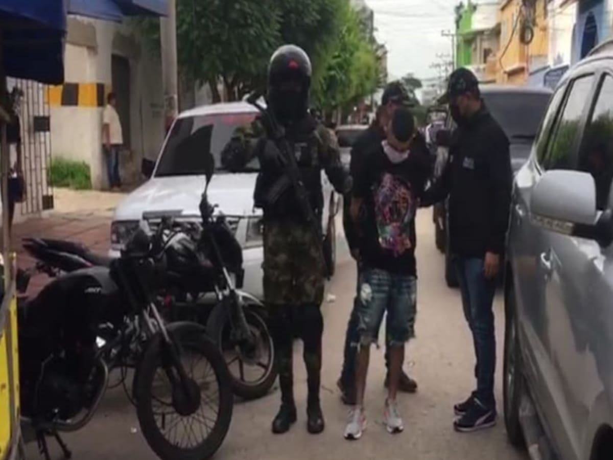 Capturan a presunto miembro del Clan del Golfo en Barranquilla