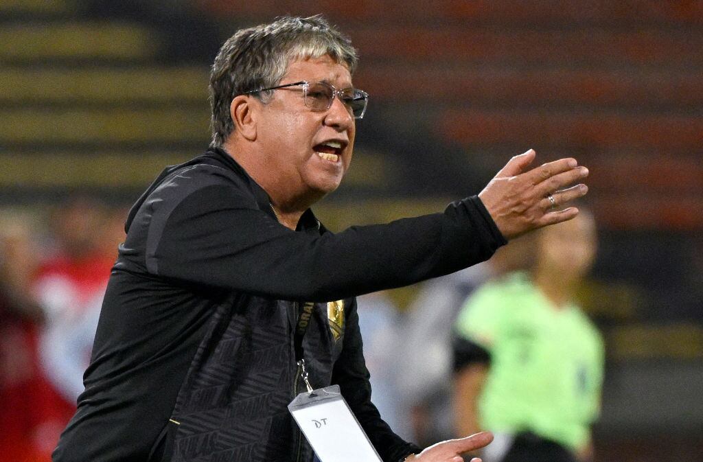 Hernán Darío Herrera, técnico de Águilas Doradas / Getty Images
