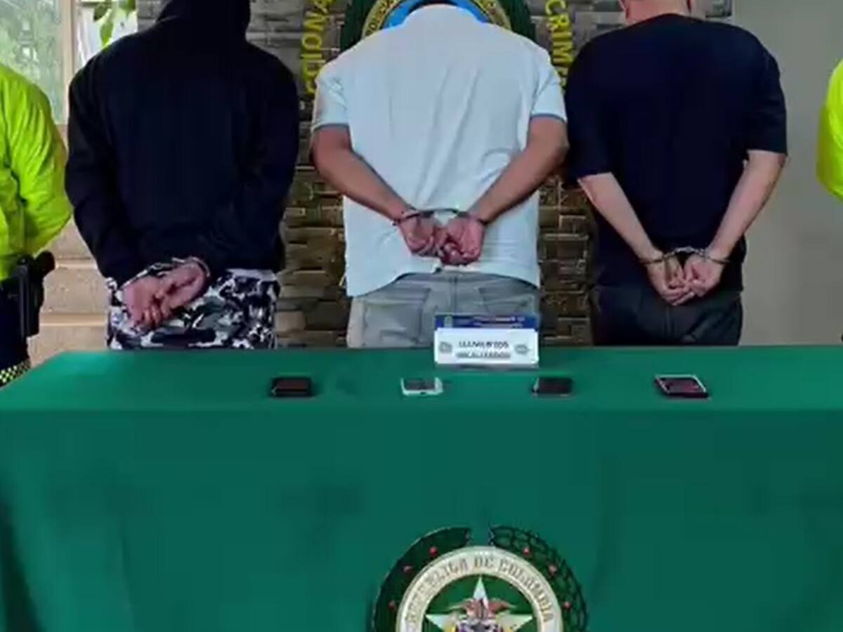 Patrullero de la Policía fue capturado por presuntamente integrar banda delincuencial